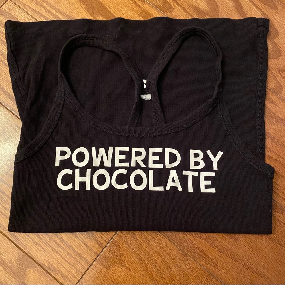 Lorna Jane powered by chocolate tank